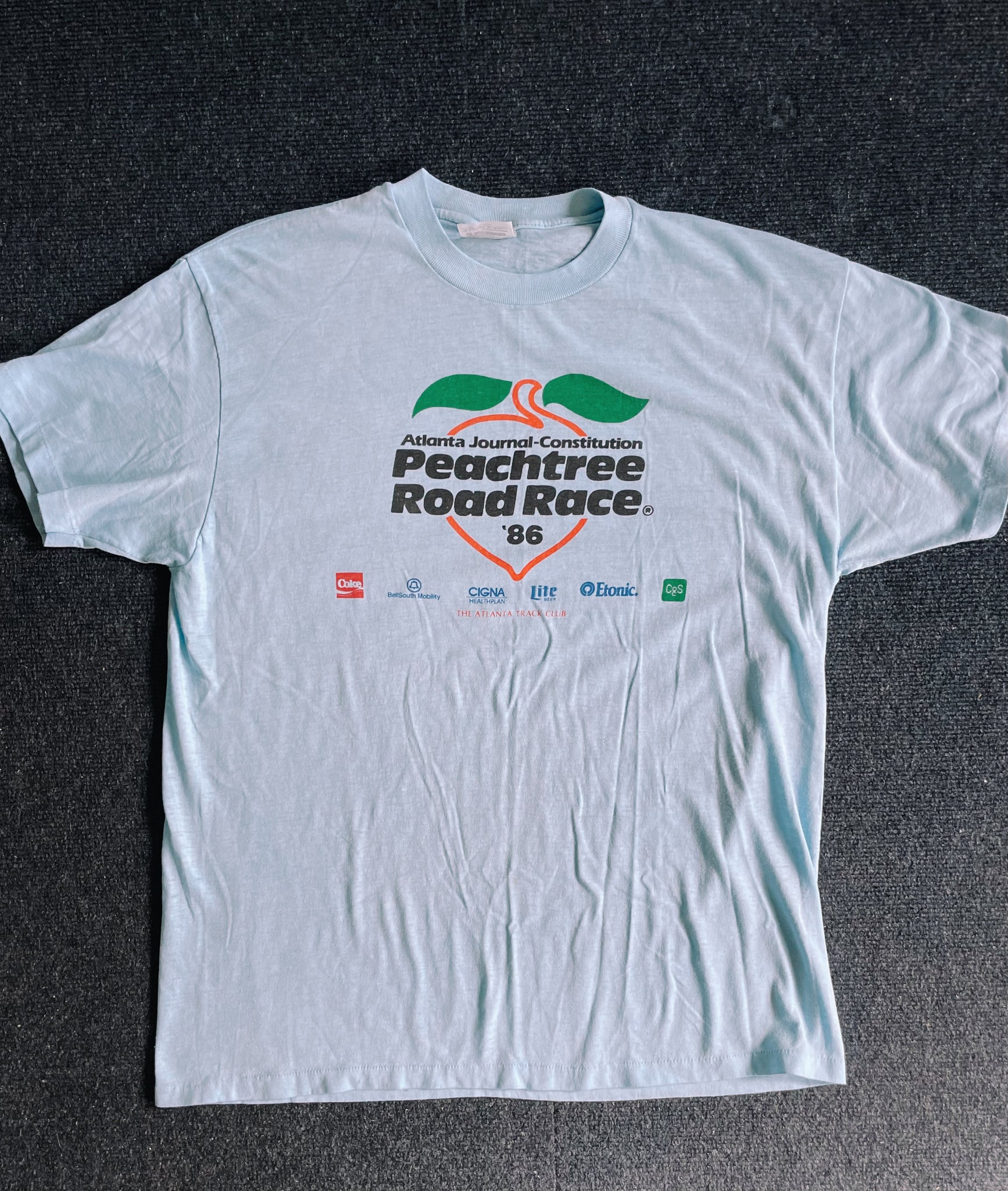Vintage “Peachtree Road Race” T-Shirt (1986)