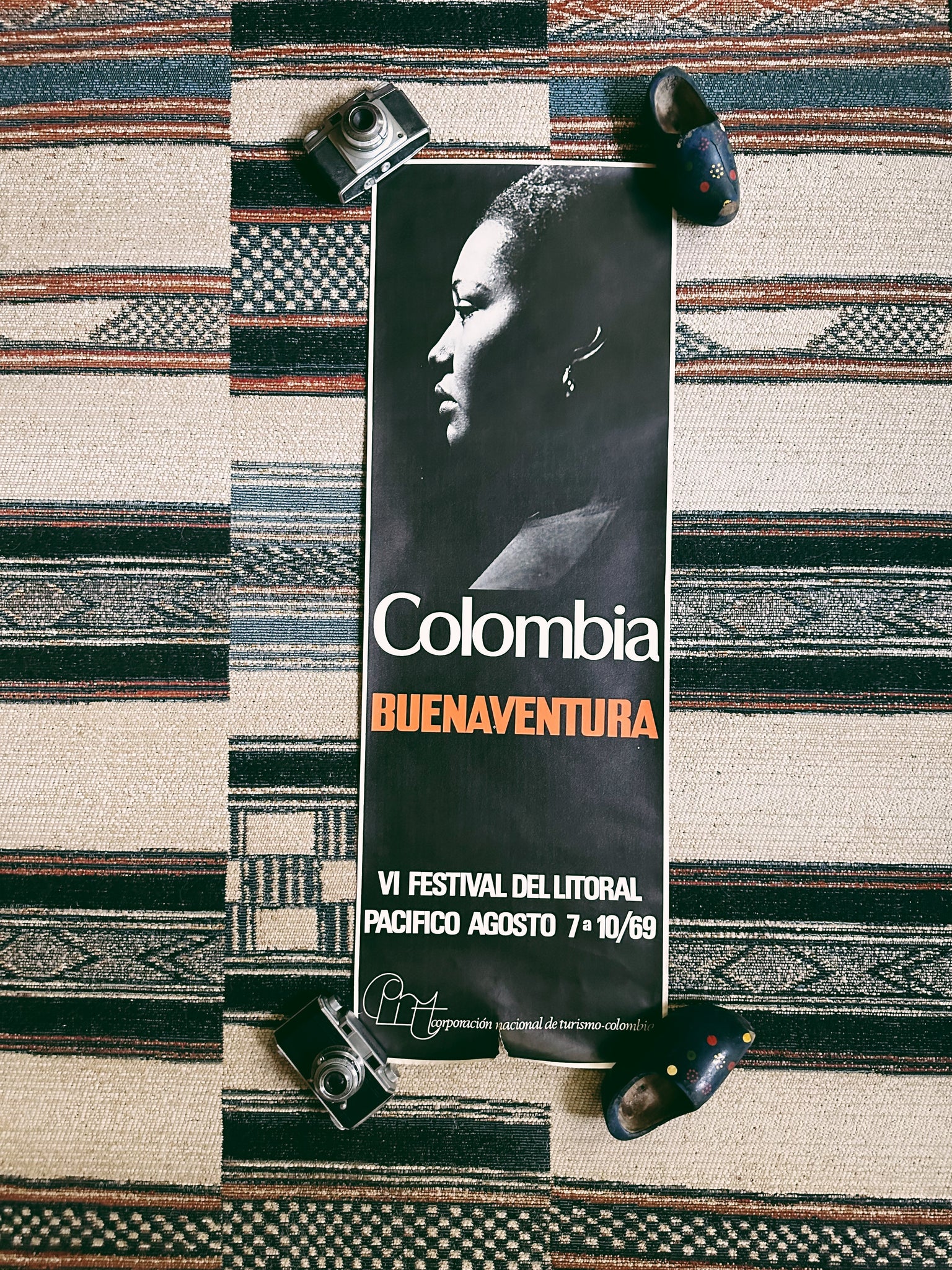 Vintage Colombia Literary Festival Poster