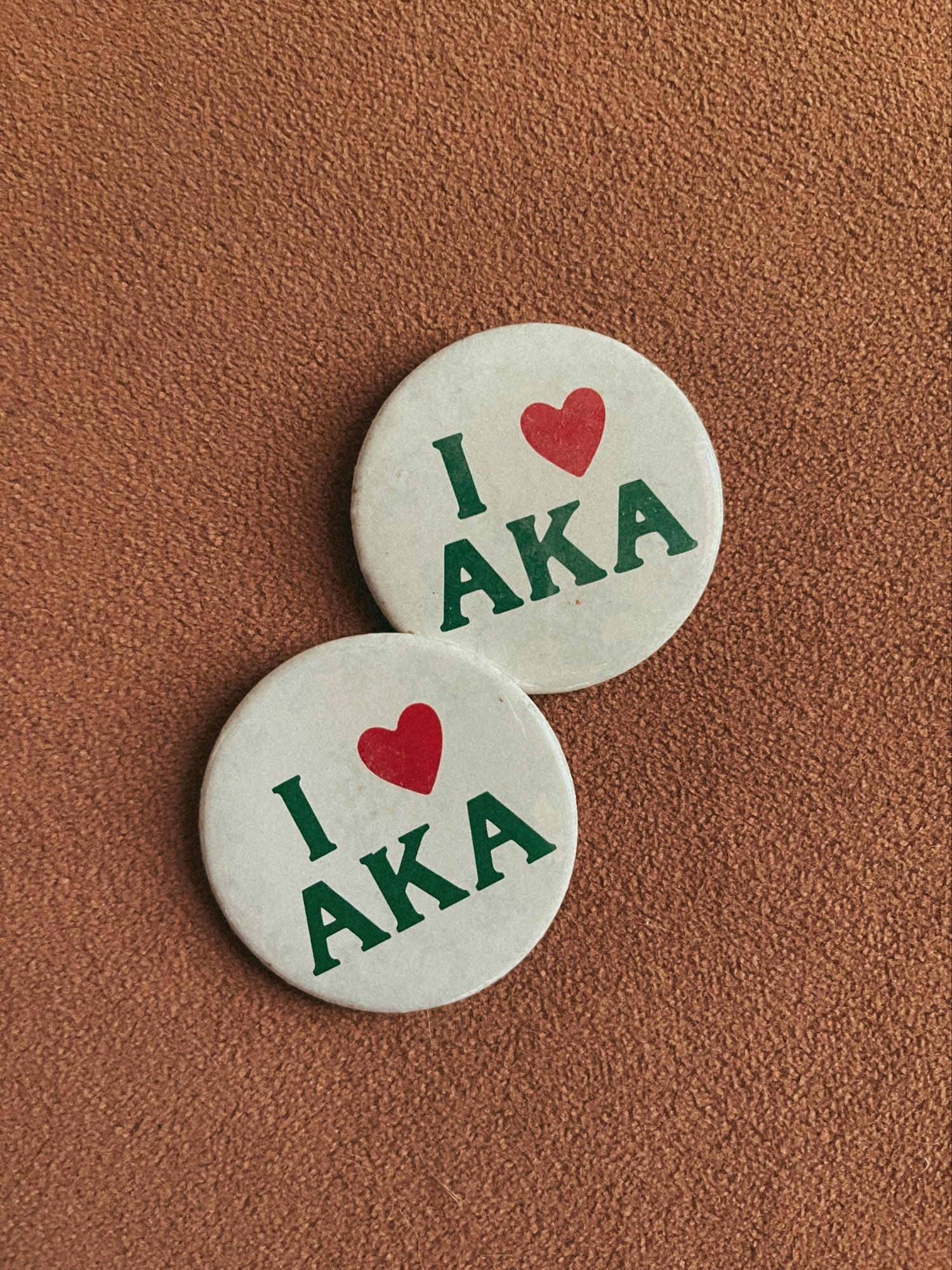 Vintage 1980’s Alpha Kappa Alpha Sorority Pinback Button