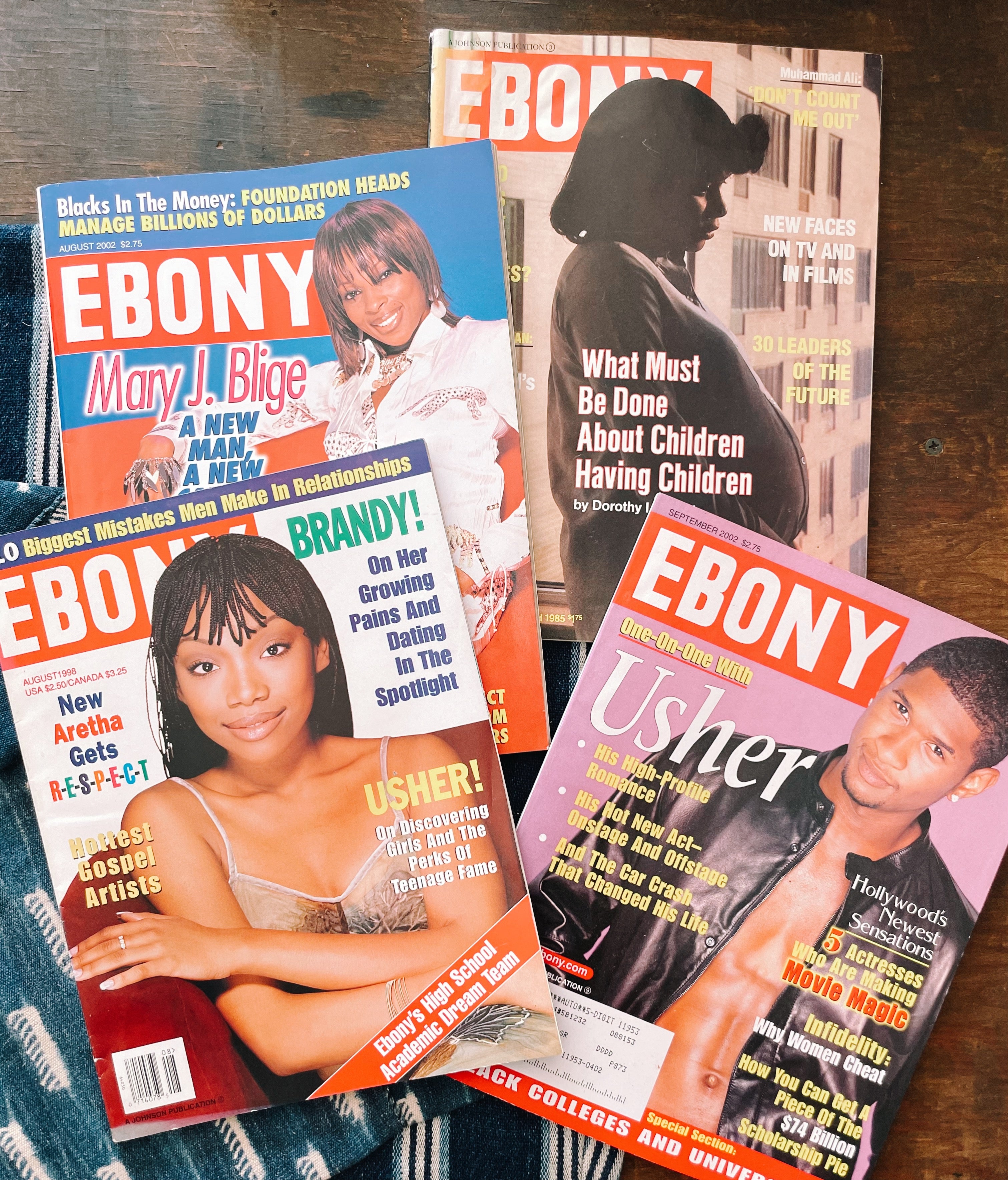 Vintage Assorted Ebony Magazines (Please Select)