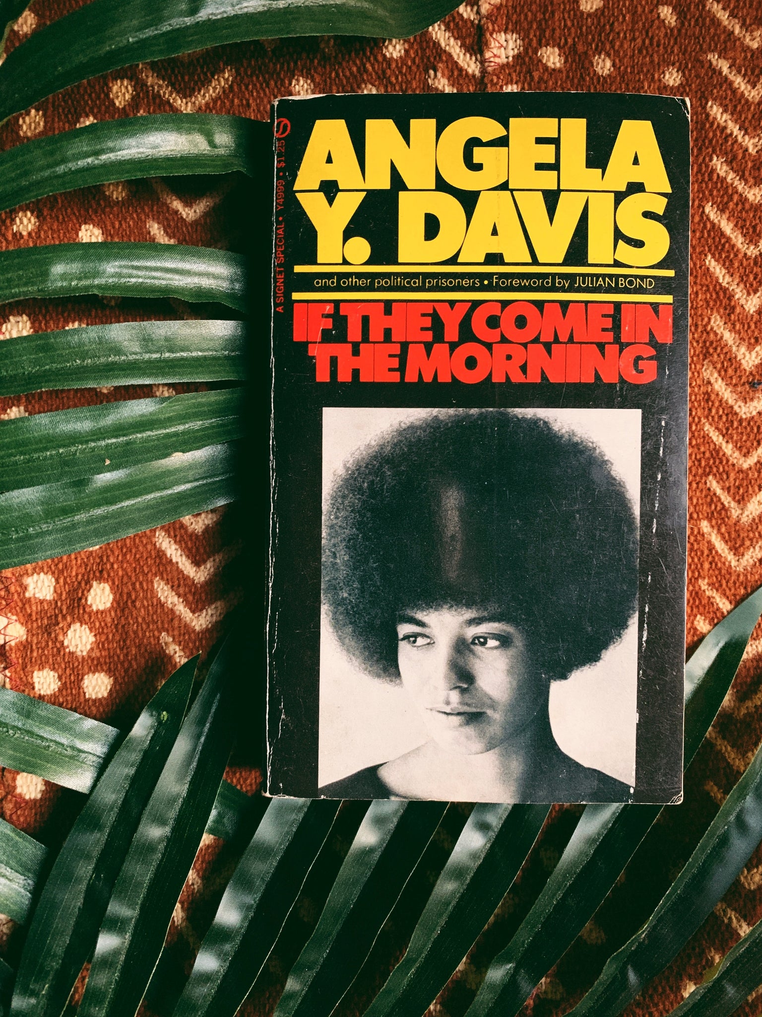 Vintage Softcover "If They Come In The Morning" by Angela Davis (First Signet Edition, 1971)