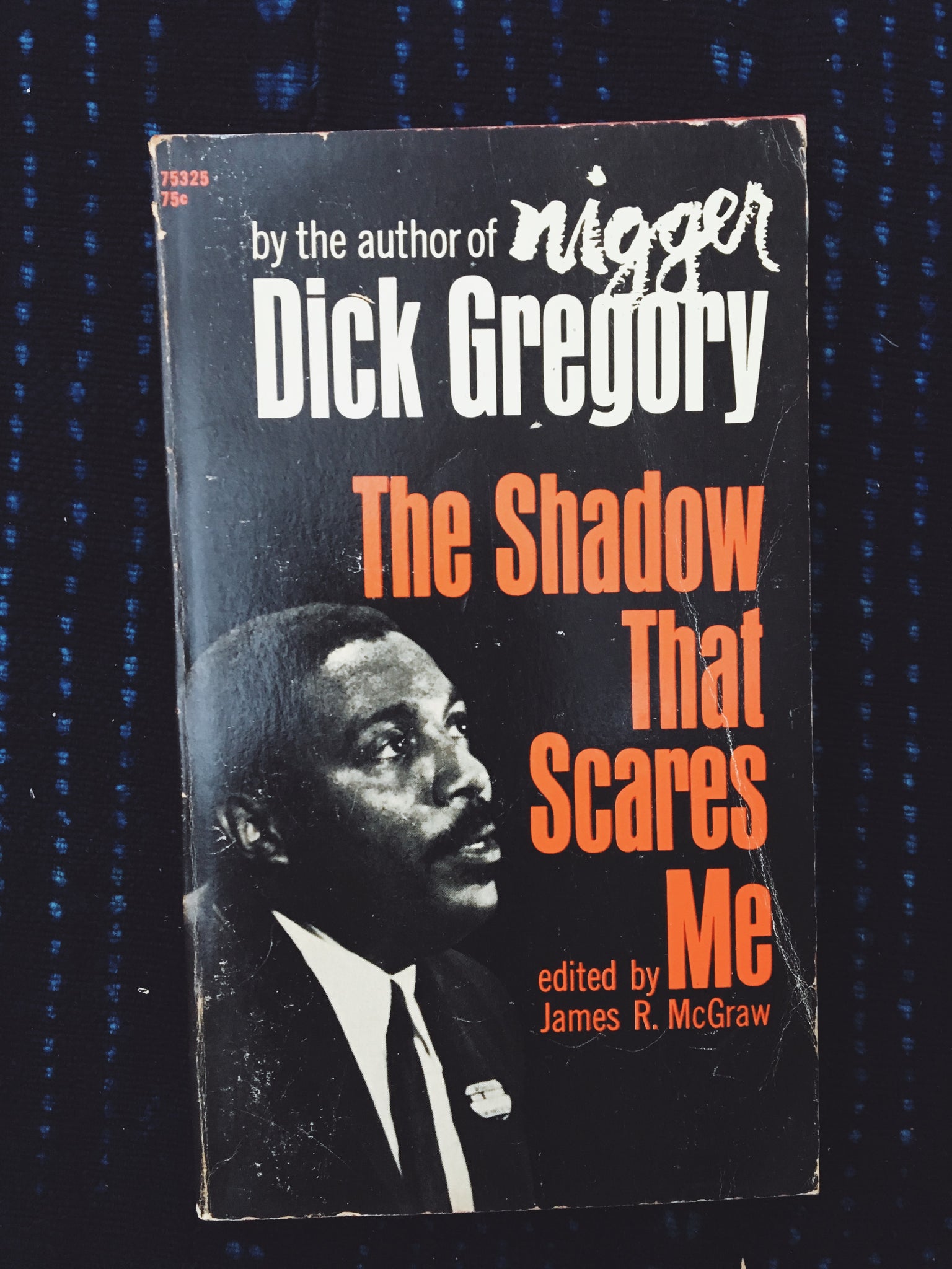 Vintage paperback copy of "The Shadow That Scares Me" by Dick Gregory (1968)