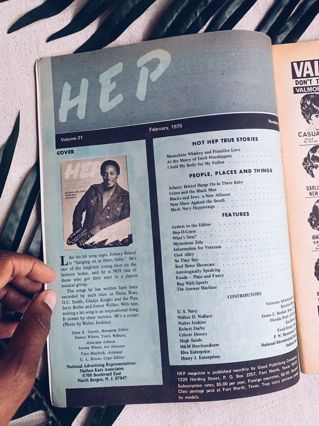Vintage Hep Magazine // &quot;Crime &amp; The Black Man&quot; Cover Story (1975)