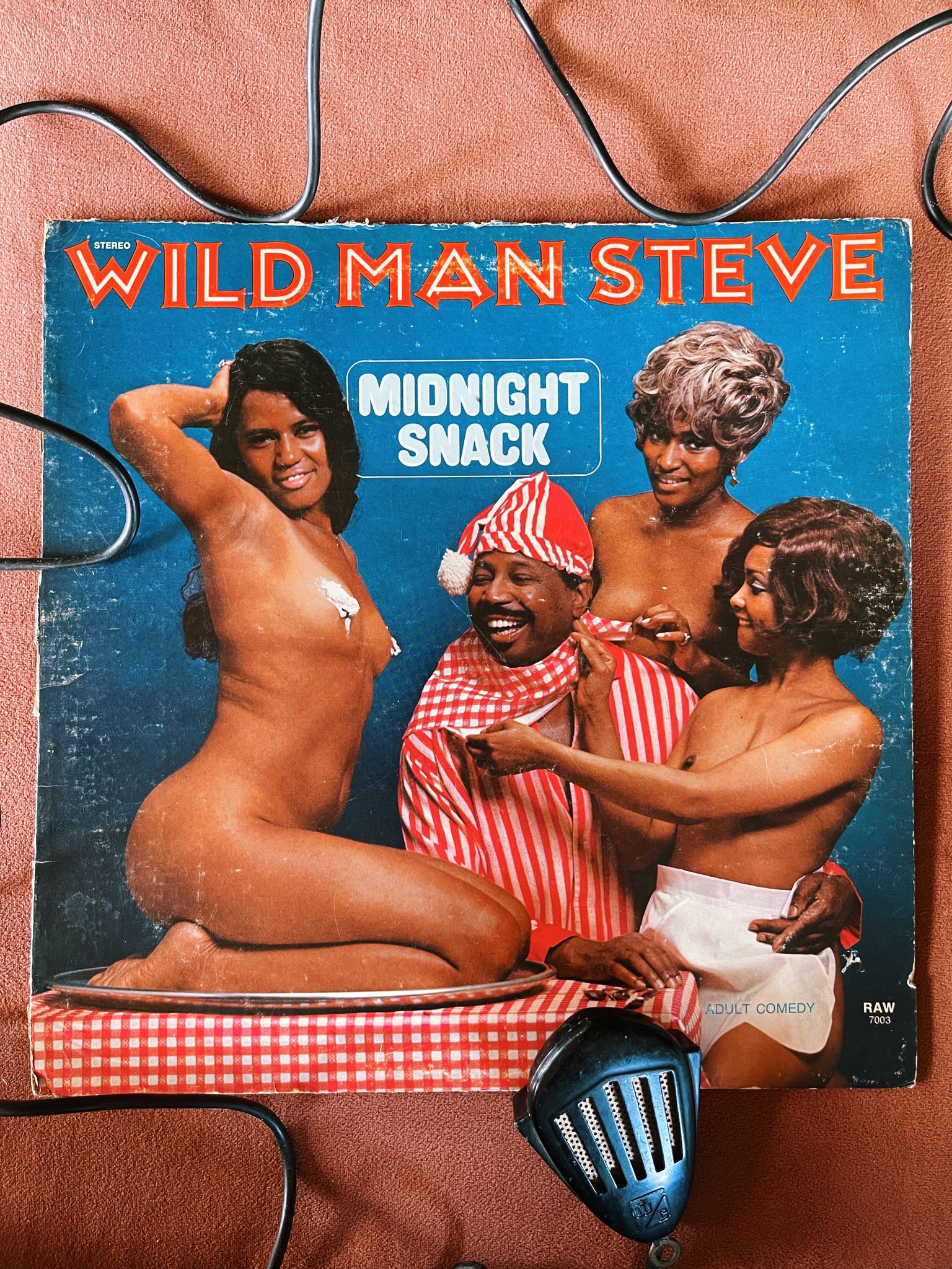 Vintage Wild Man Style "Midnight Snack" Comedy Vinyl Record