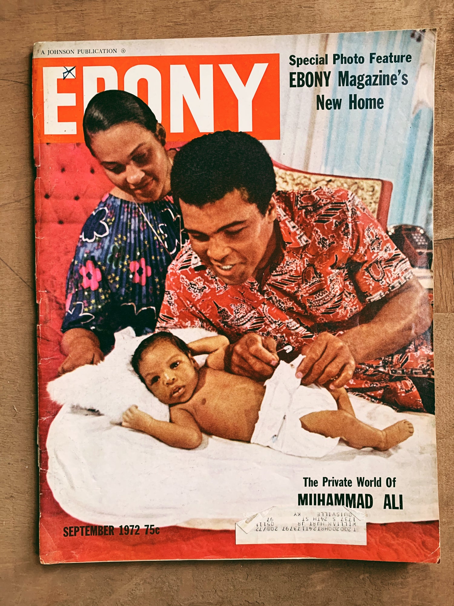 Ebony Magazine // Muhammad Ali Covers (Please Select)