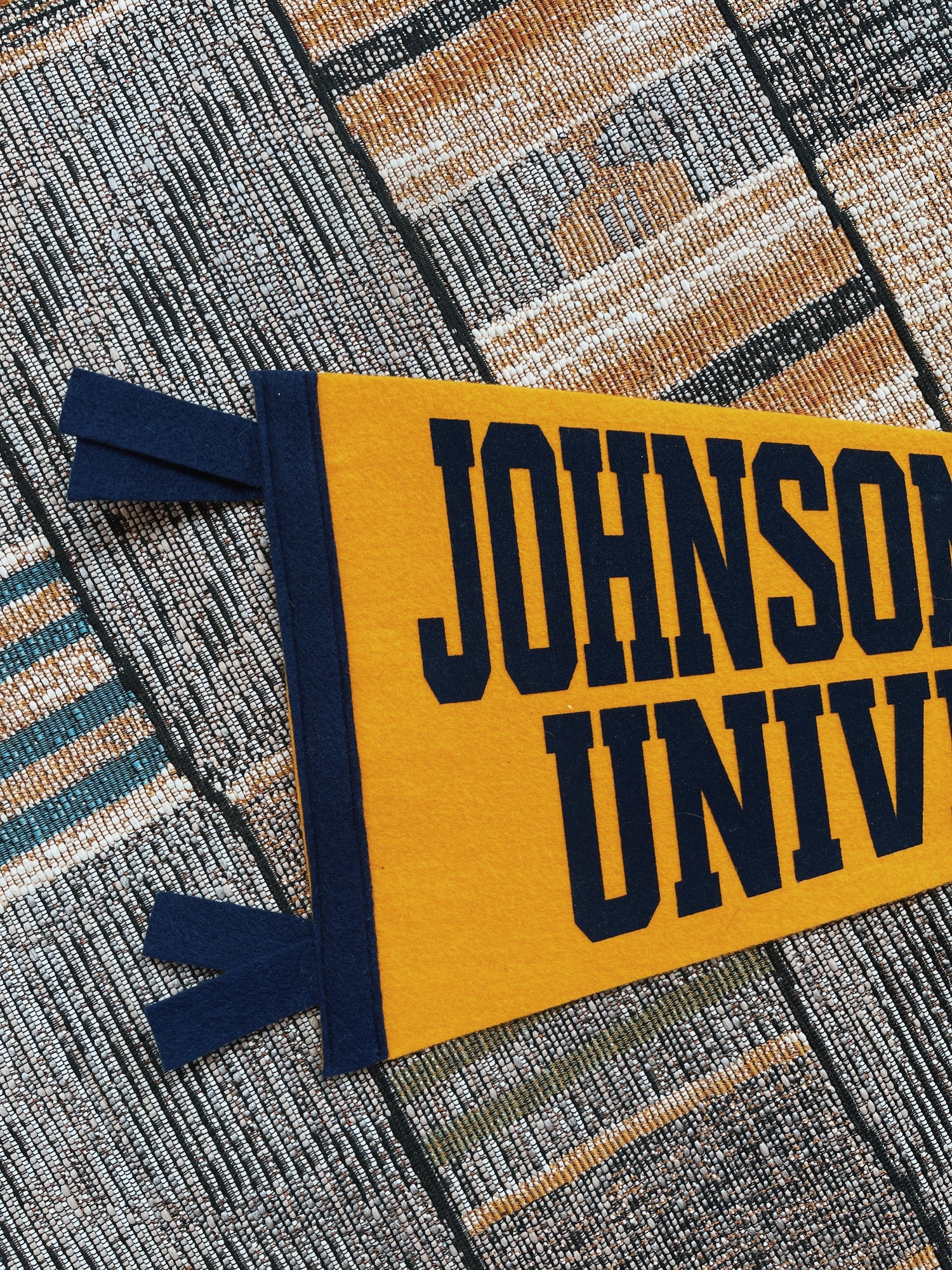 Vintage Rare Johnson C. Smith HBCU Pennant (1970's) – BLK MKT Vintage