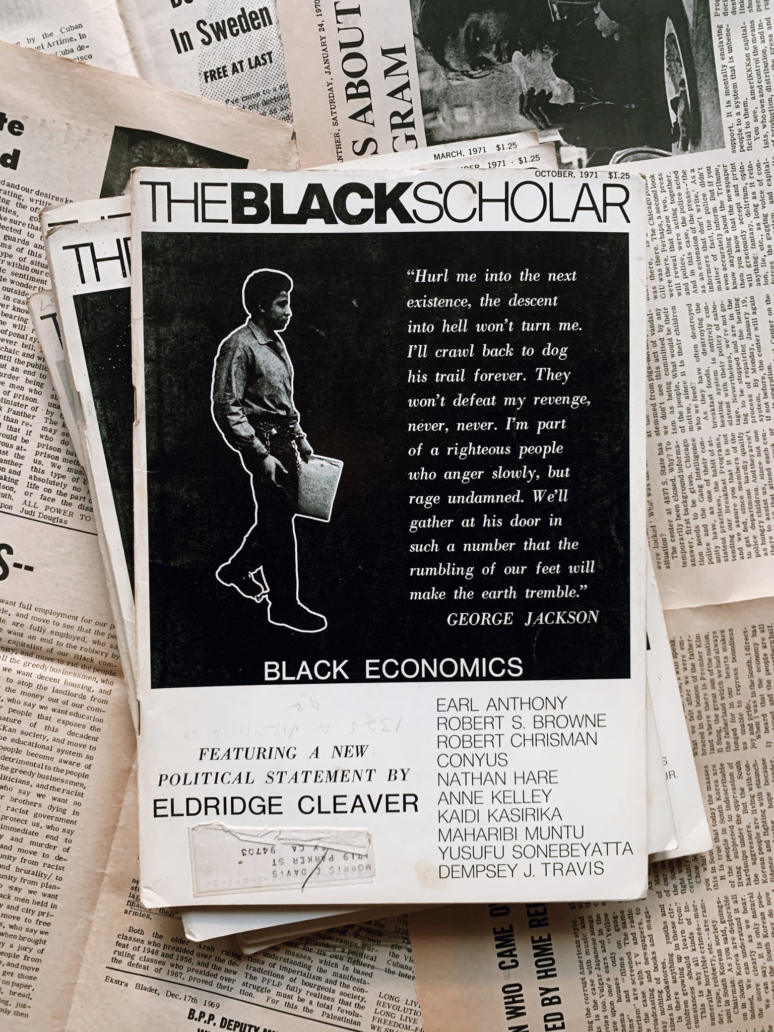 Vintage 1970's Black Scholar Journal Issues (Please Select)