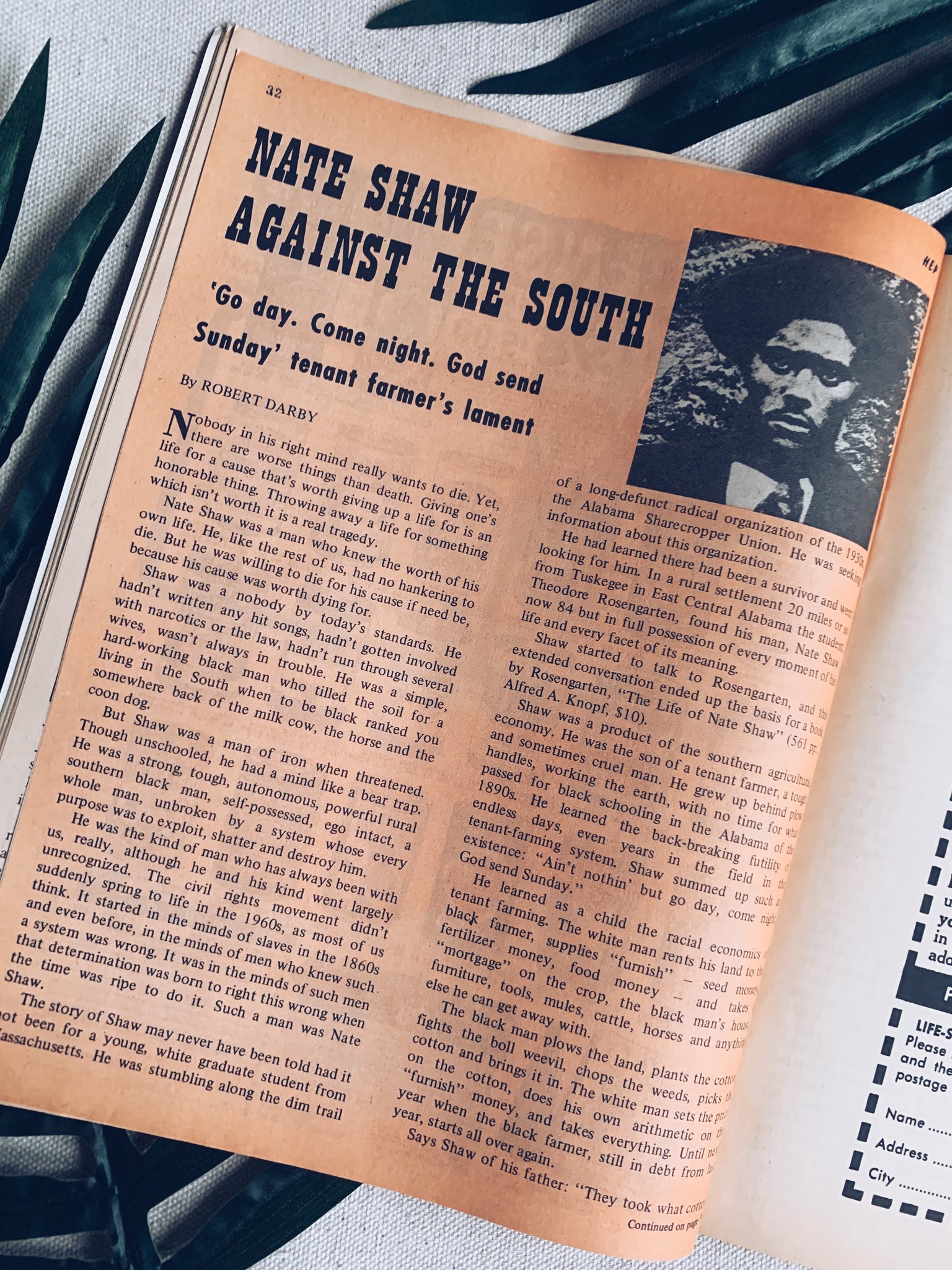 Vintage Hep Magazine // "Crime & The Black Man" Cover Story (1975)