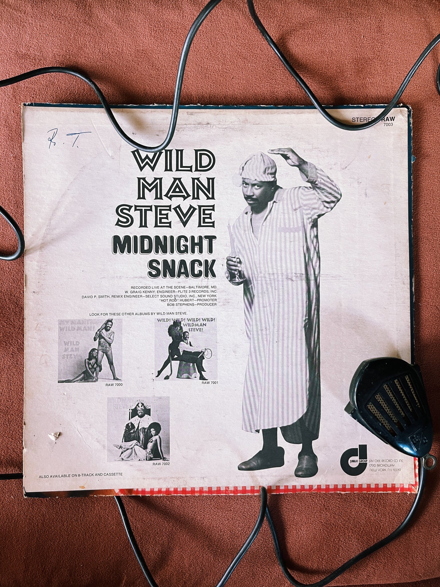 Vintage Wild Man Style "Midnight Snack" Comedy Vinyl Record
