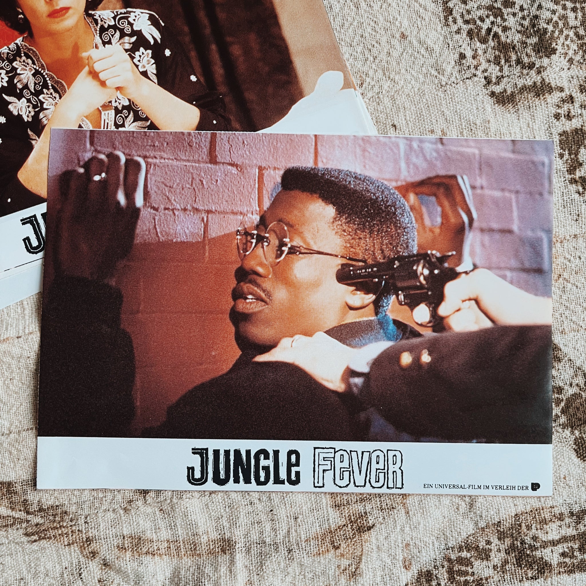 Vintage “Jungle Fever " Promo Lobby Card Prints (German, 1991)
