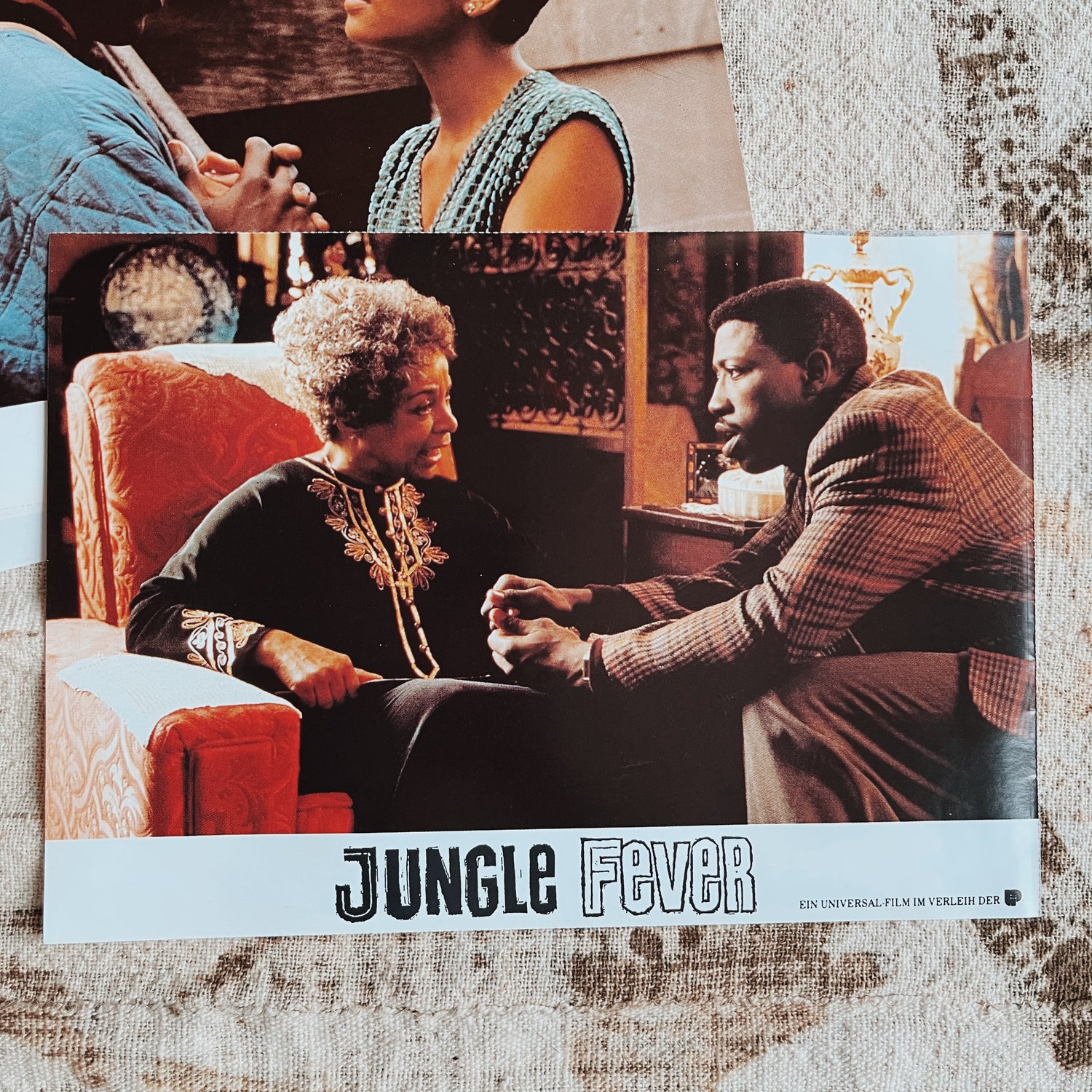 Vintage “Jungle Fever &quot; Promo Lobby Card Prints (German, 1991)