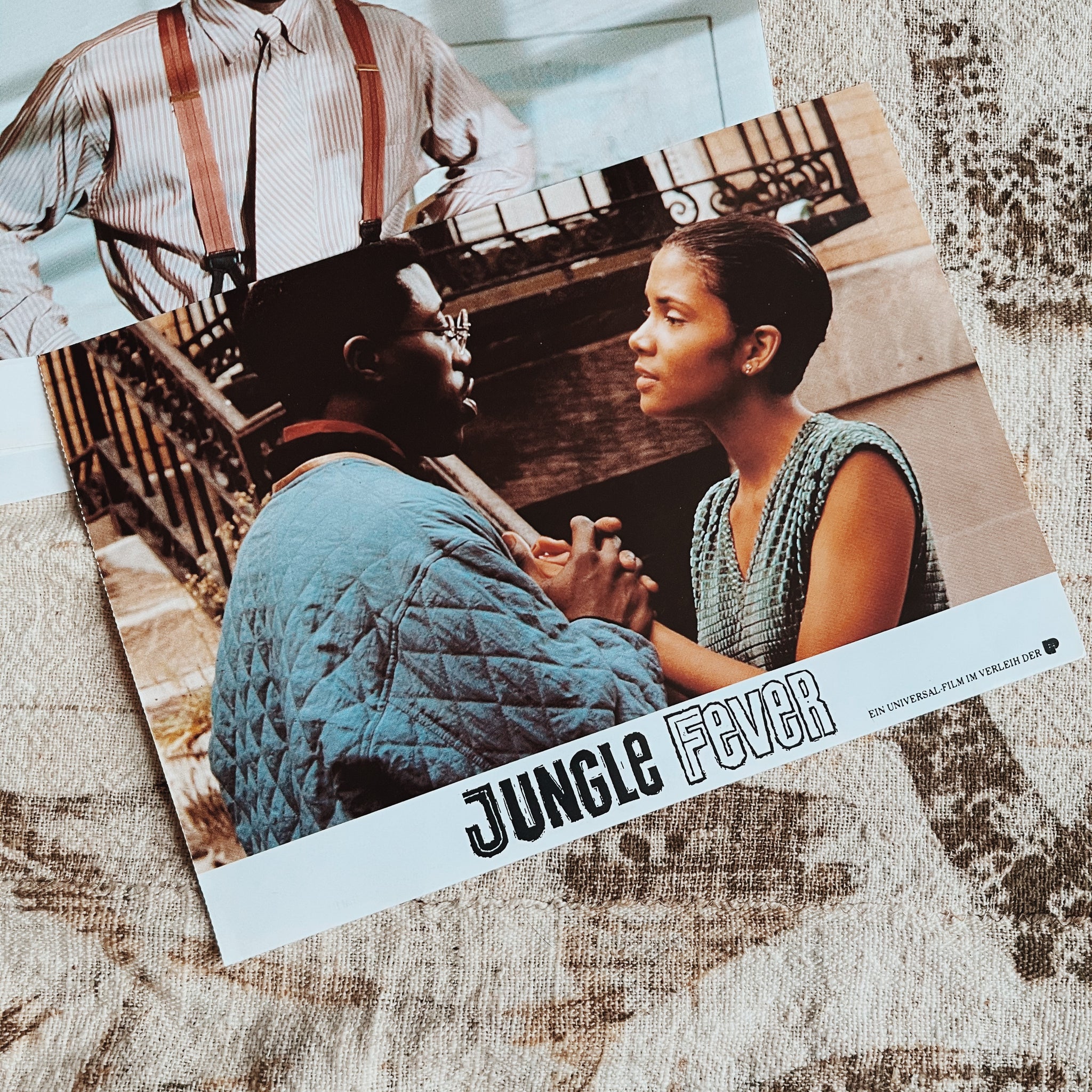 Vintage “Jungle Fever " Promo Lobby Card Prints (German, 1991)