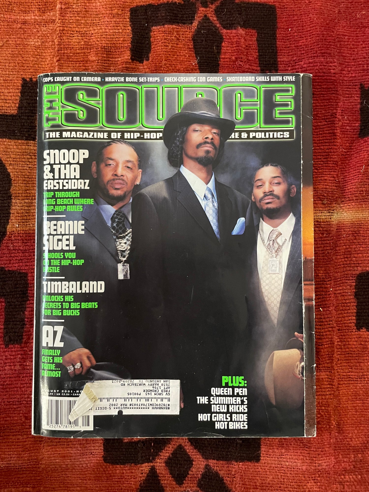 Vintage “The Source” Magazine Issues (Please Select) – BLK MKT Vintage
