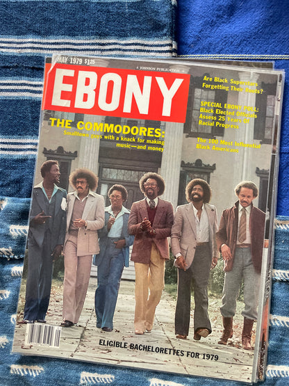 Vintage Ebony Magazine Laminated Cover (Please Select)
