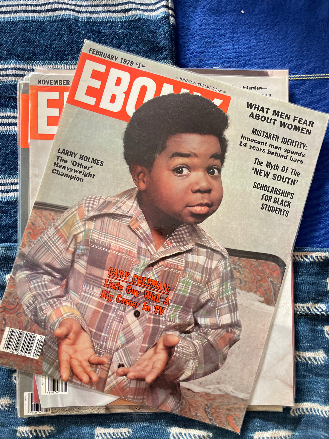 Vintage Ebony Magazine Laminated Cover (Please Select)