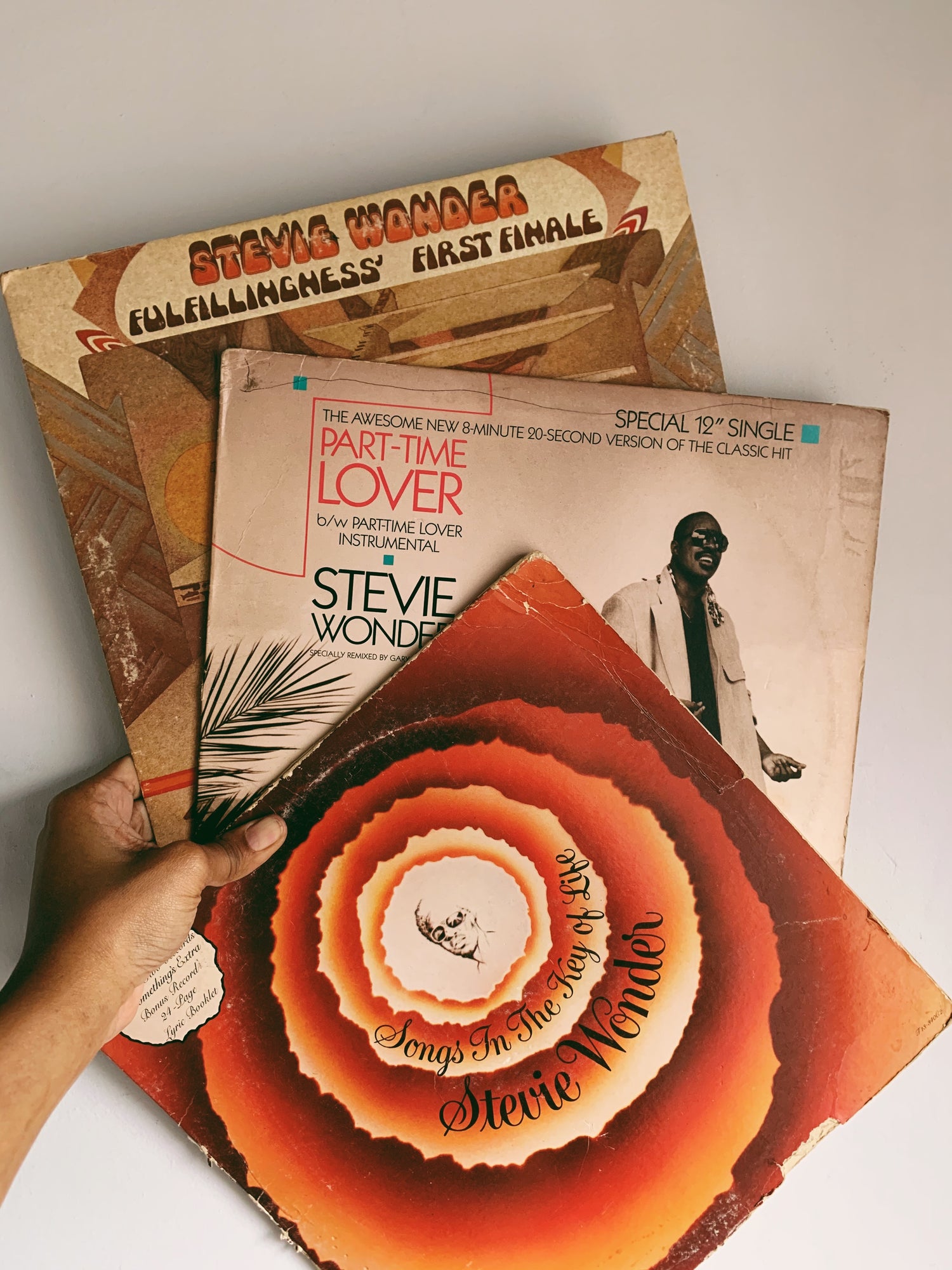 Vintage Stevie Wonder Vinyls (Please Select)