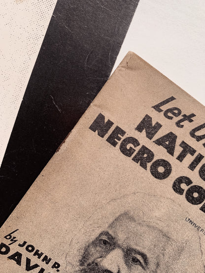Vintage Softcover &quot;Let Us Build A National Negro Congress&quot; by John Davis (First Edition, 1935)
