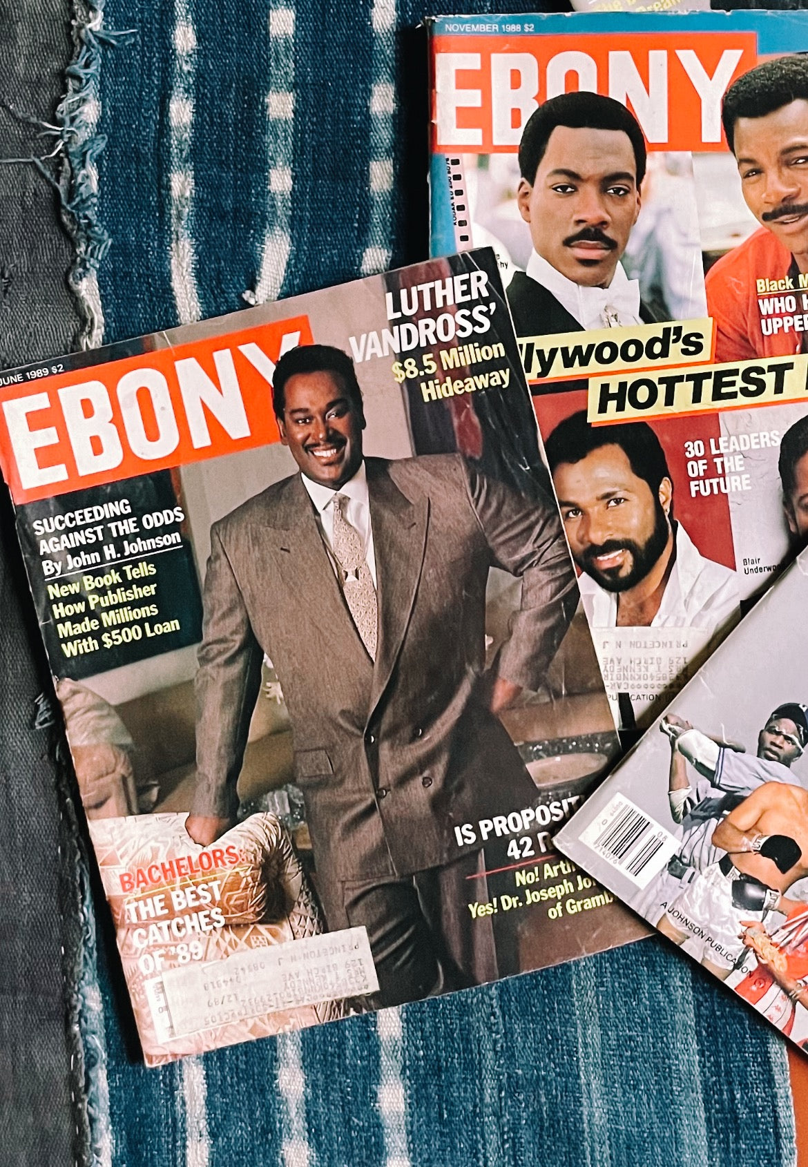 Vintage Ebony Magazines (Please Select)