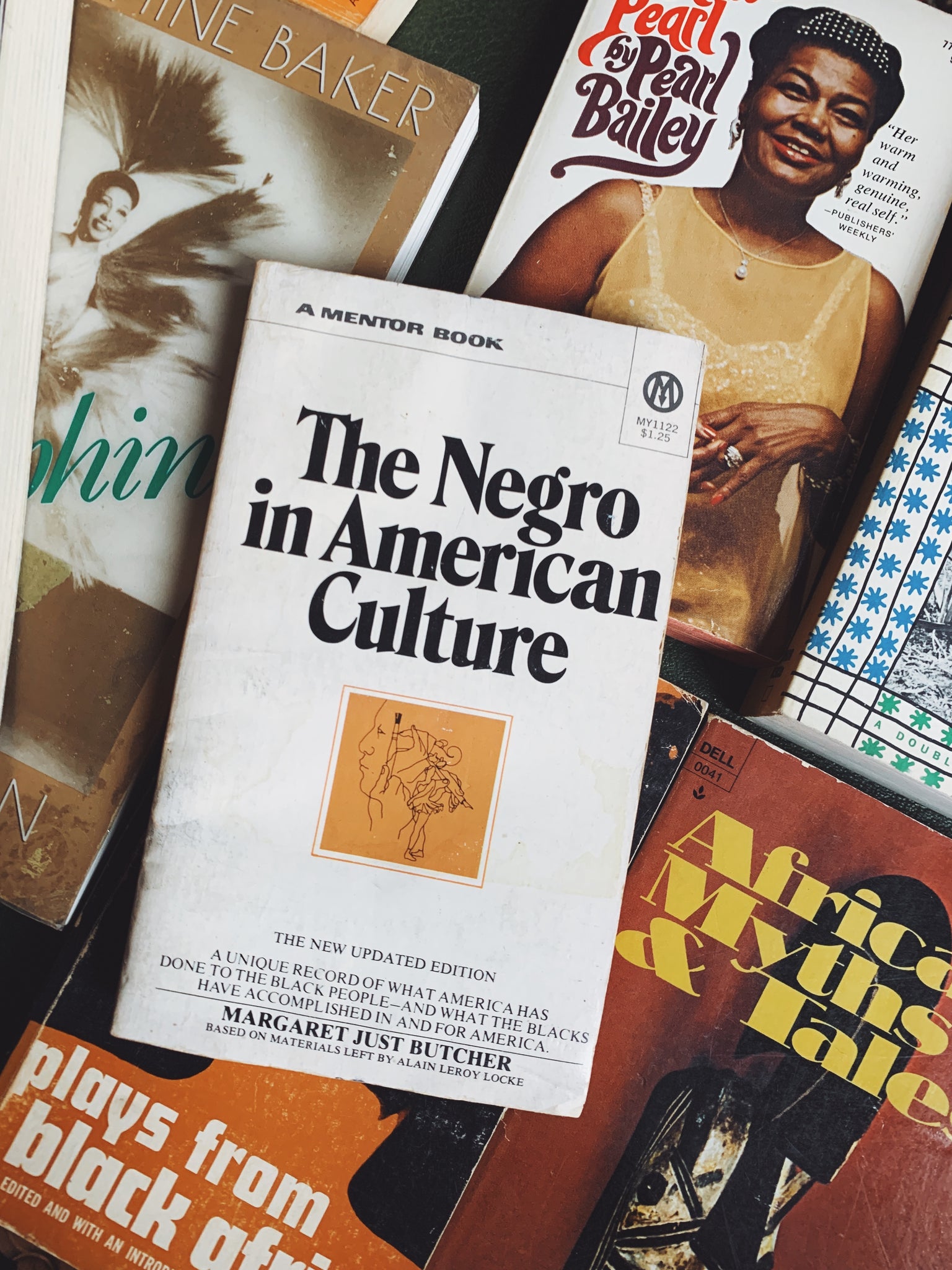 Vintage Softcover "The Negro in American Culture" by Margaret Butcher (1957)