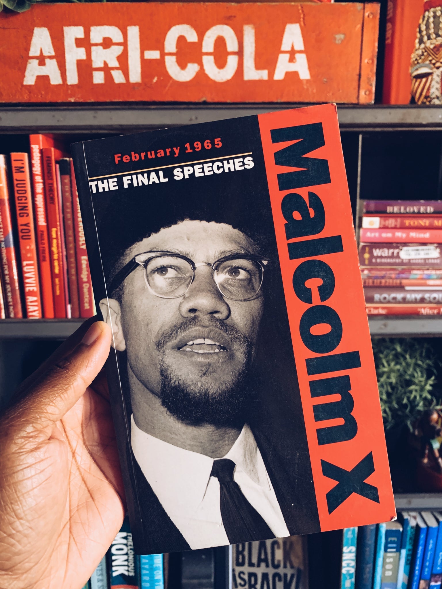 Vintage Softcover “Malcolm X: The Final Speeches — Feb 1965” (First Edition, 1992)