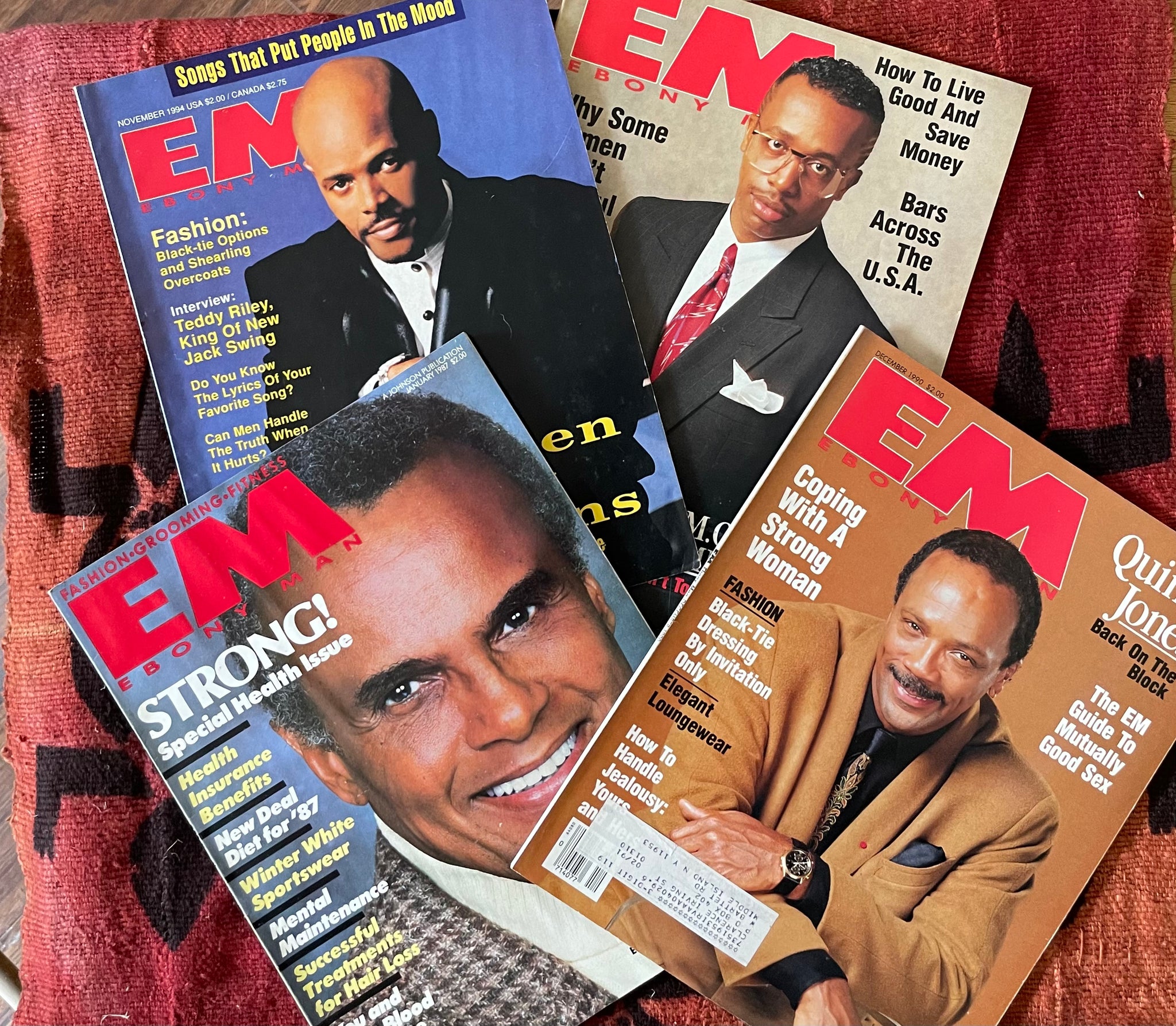 Vintage Ebony Man Magazine Issues (Please Select)