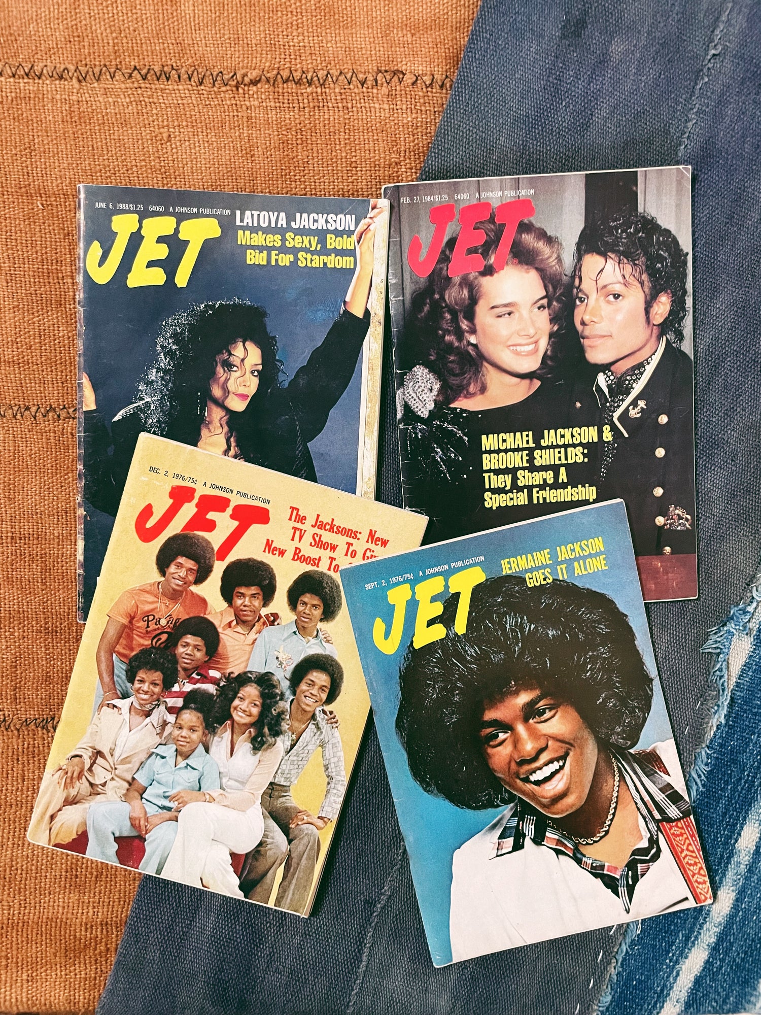 Vintage Jet Magazine // Assorted Jackson Family Covers (Please Select)