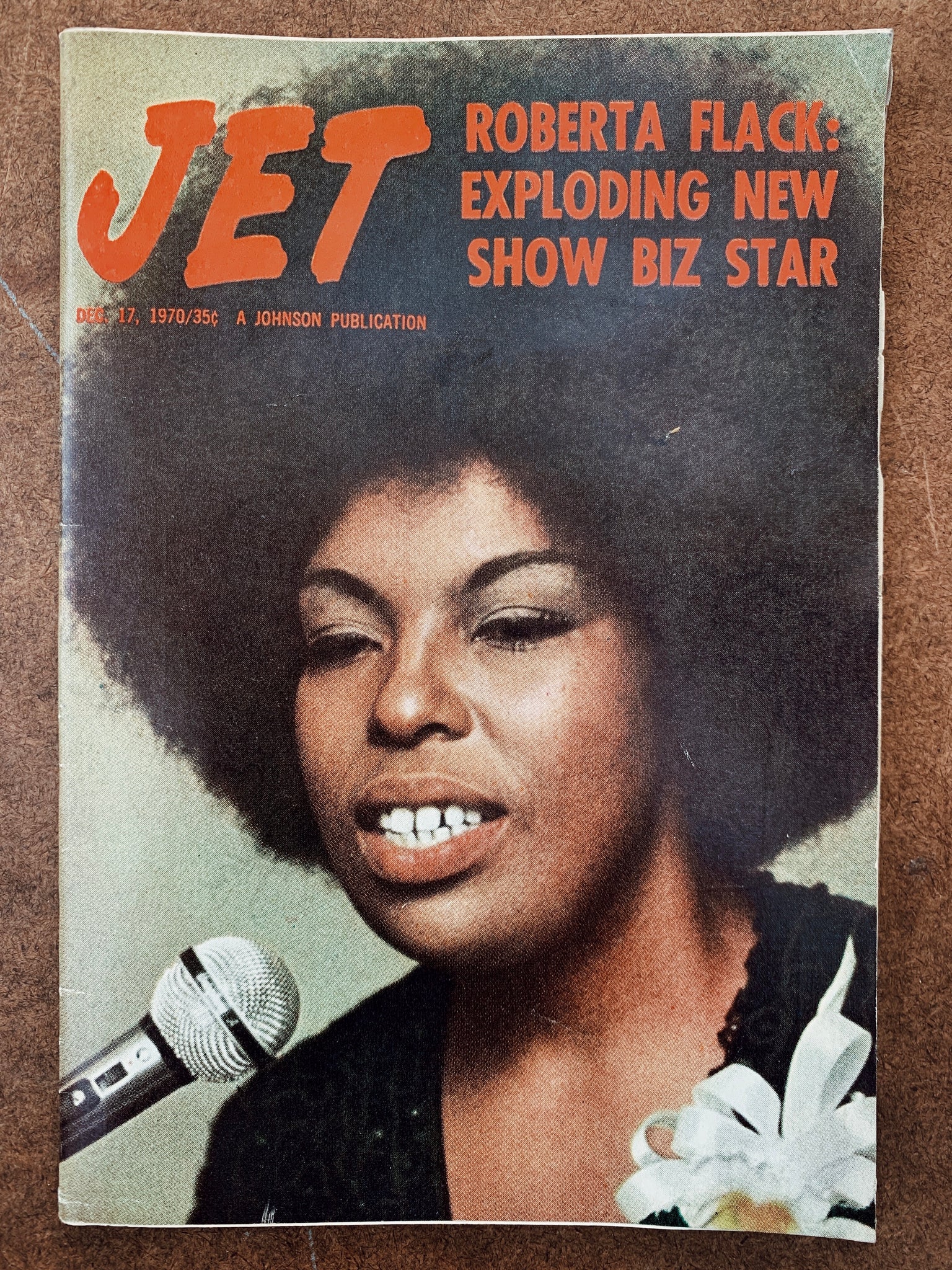 Vintage Jet Magazine // Roberta Flack (Dec 1970)