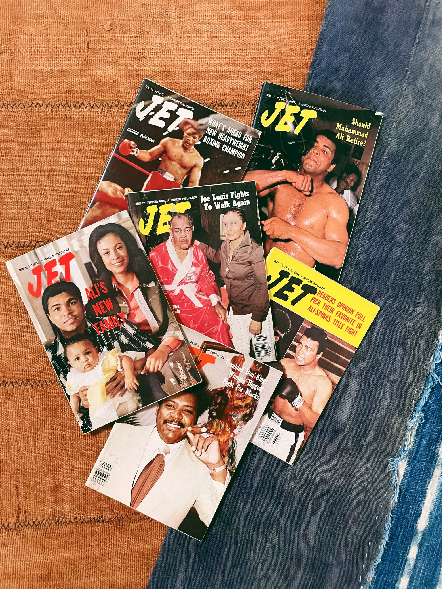 Vintage Jet Magazine // Assorted Boxing Covers (Please Select)