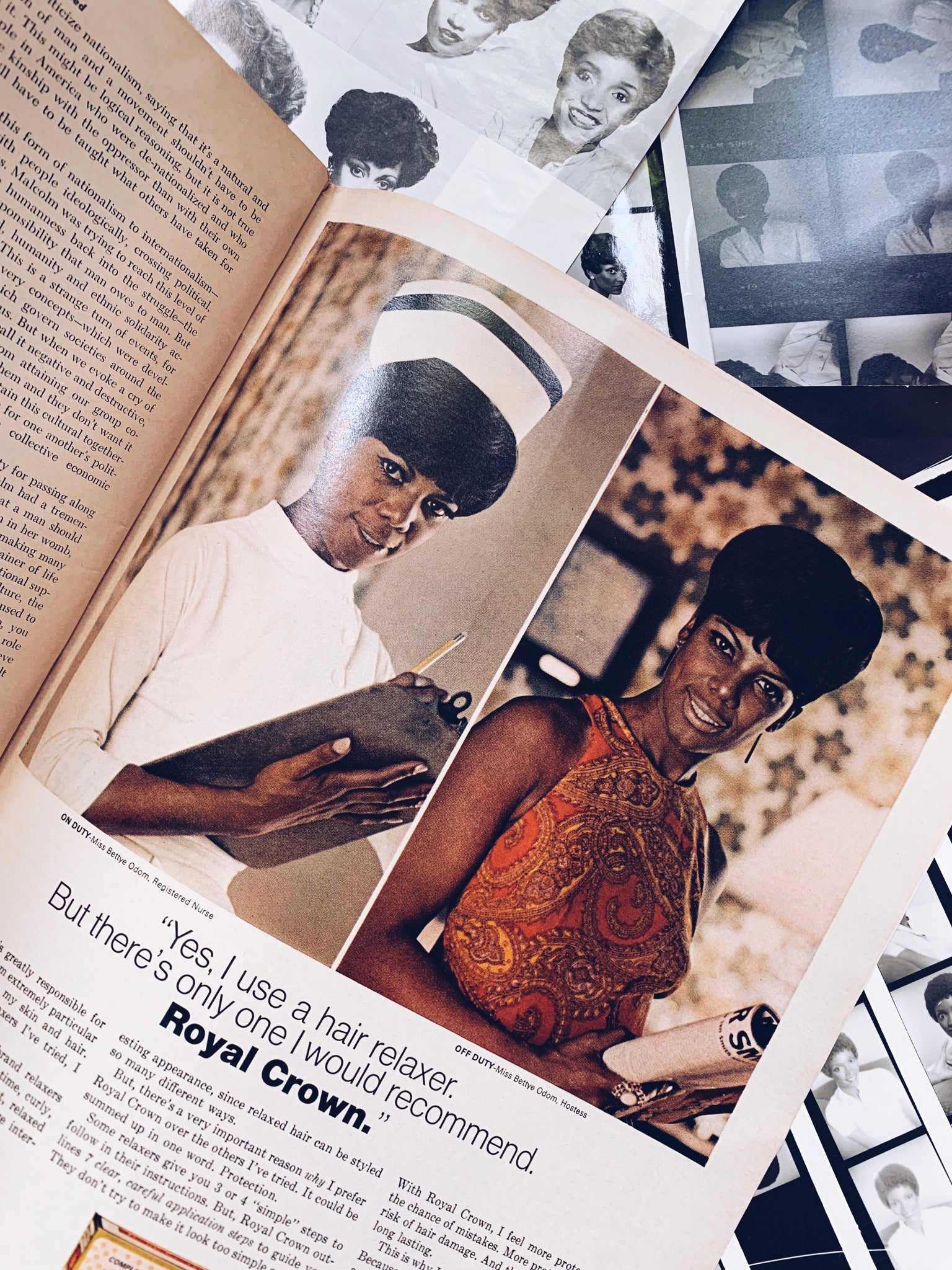 Vintage Ebony Magazine // Dr. Betty Shabazz & Malcolm X Cover Story (June 1969)