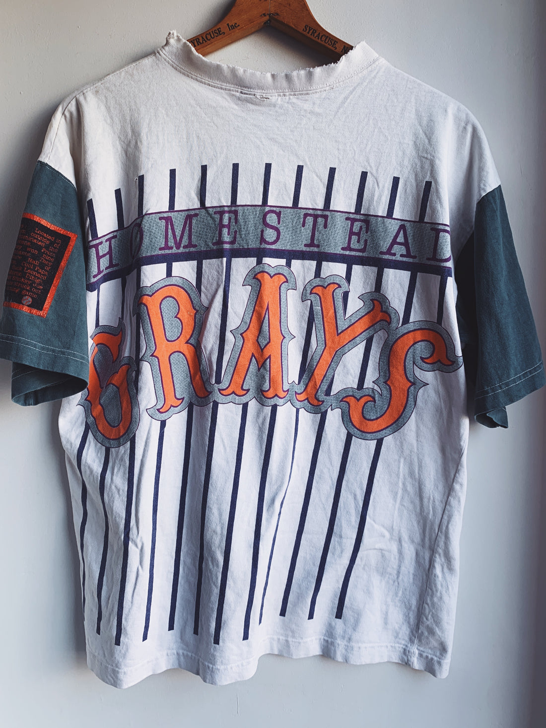 Vintage Negro Leagues Pittsburgh “Homestead Grays” Tee (1990&