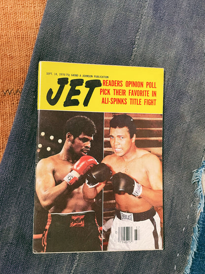 Vintage Jet Magazine // Assorted Boxing Covers (Please Select)