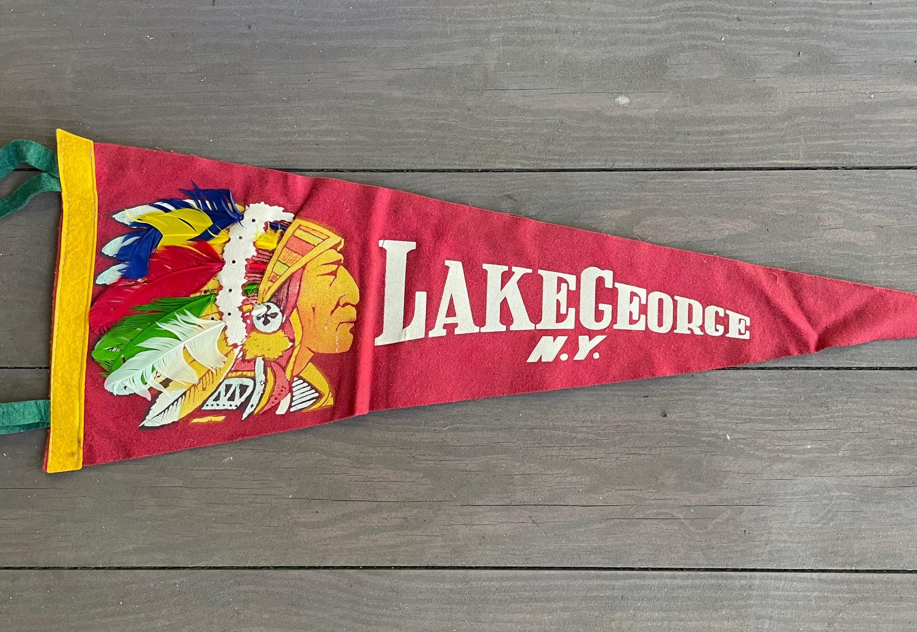 Vintage Travel/Souvenir Pennants (Please Select)