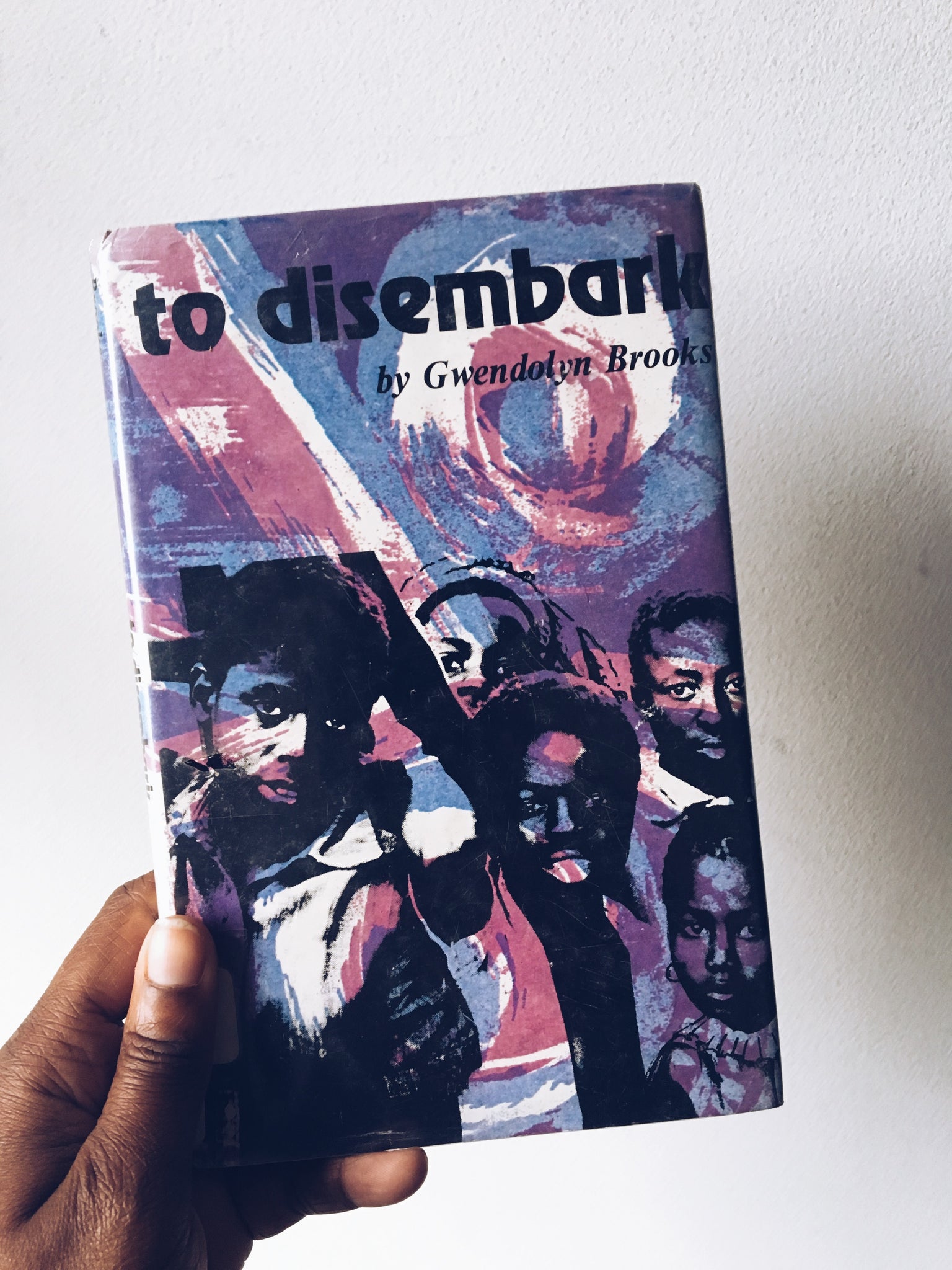 Vintage Softcover "To Disembark" by Gwendolyn Brooks (1981)