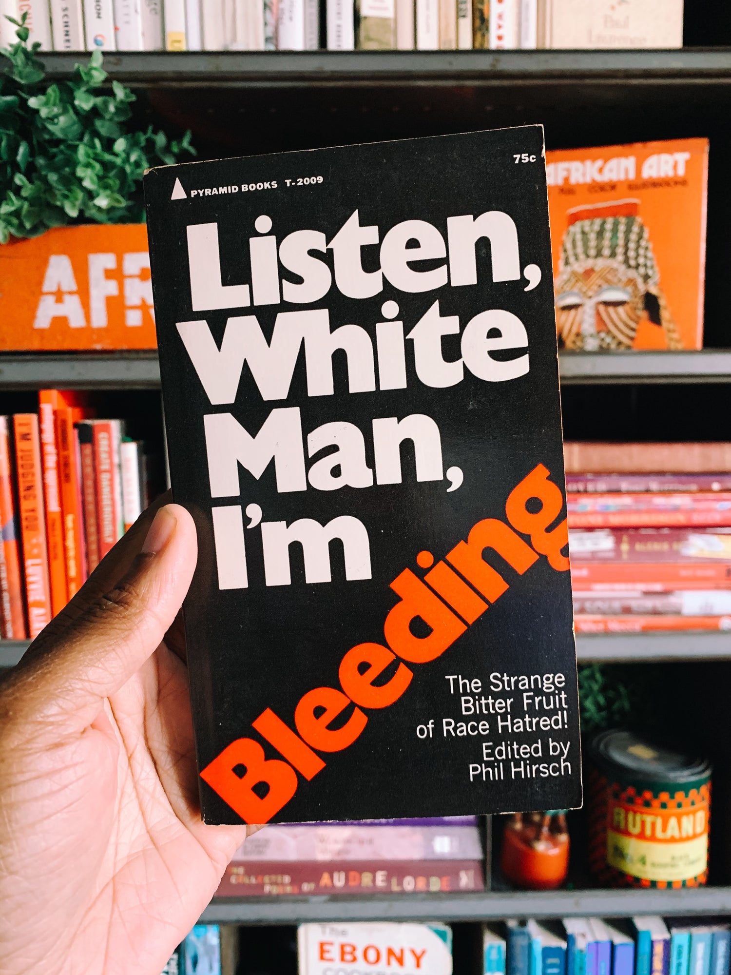 Vintage Softcover &quot;Listen, White Man, I&