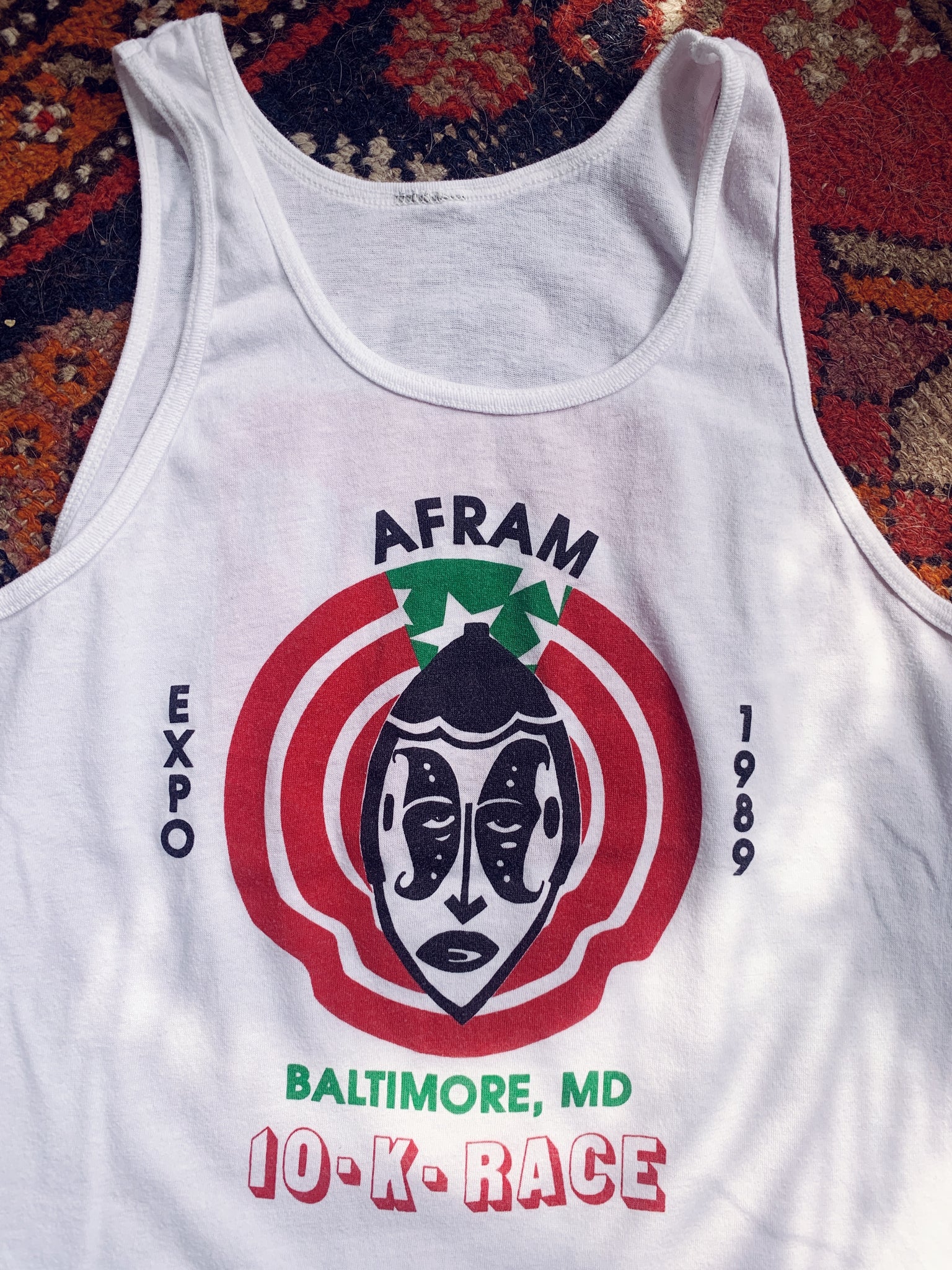 Vintage AFRAM Expo. Baltimore, MD Tank Top (1989)