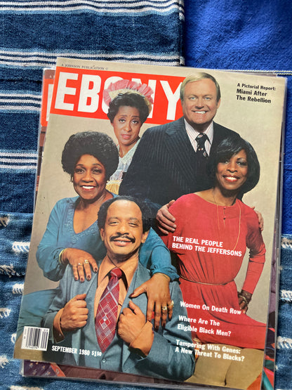 Vintage Ebony Magazine Laminated Cover (Please Select)