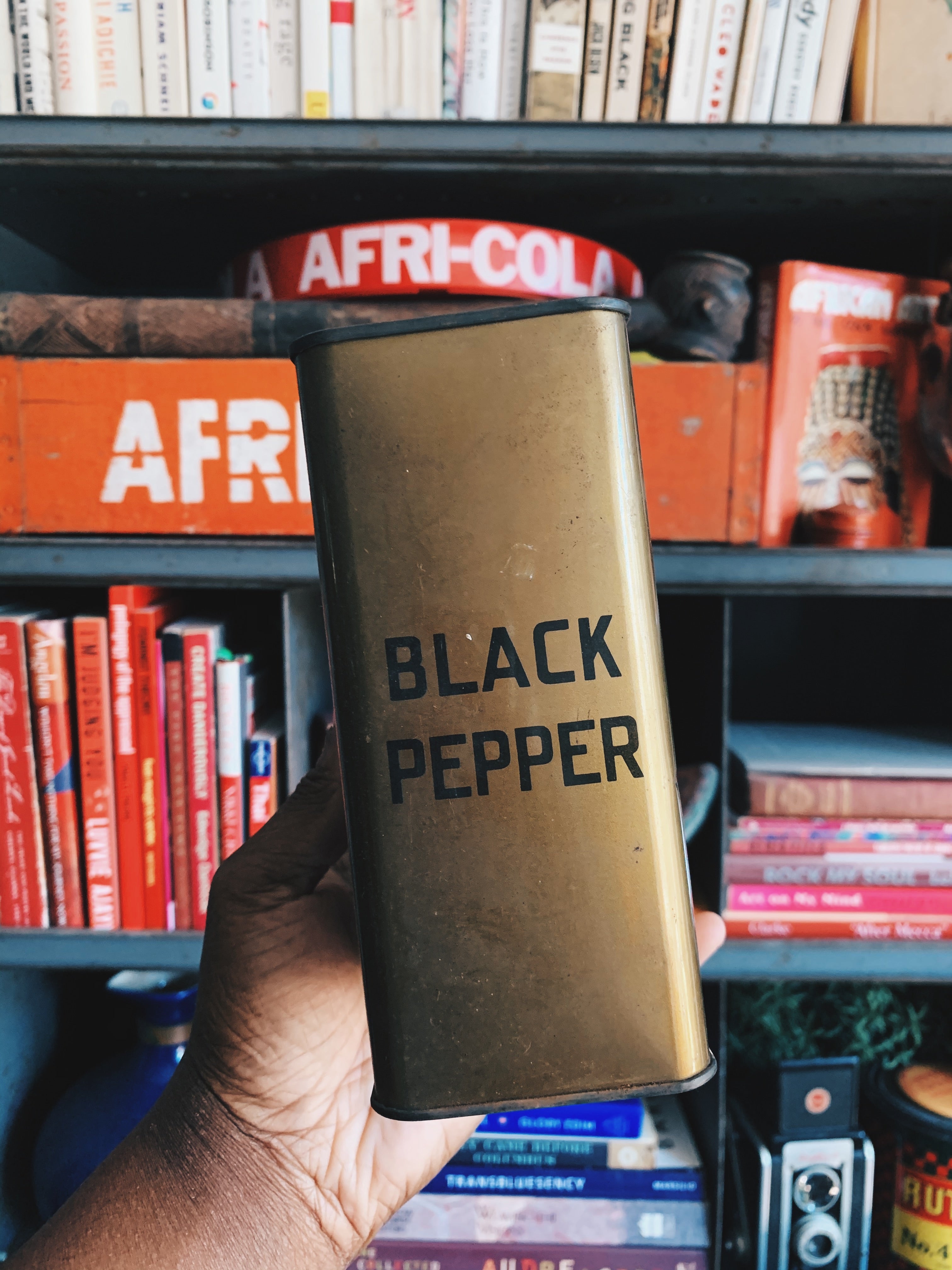 Vintage Black Pepper Tin (1950’s)