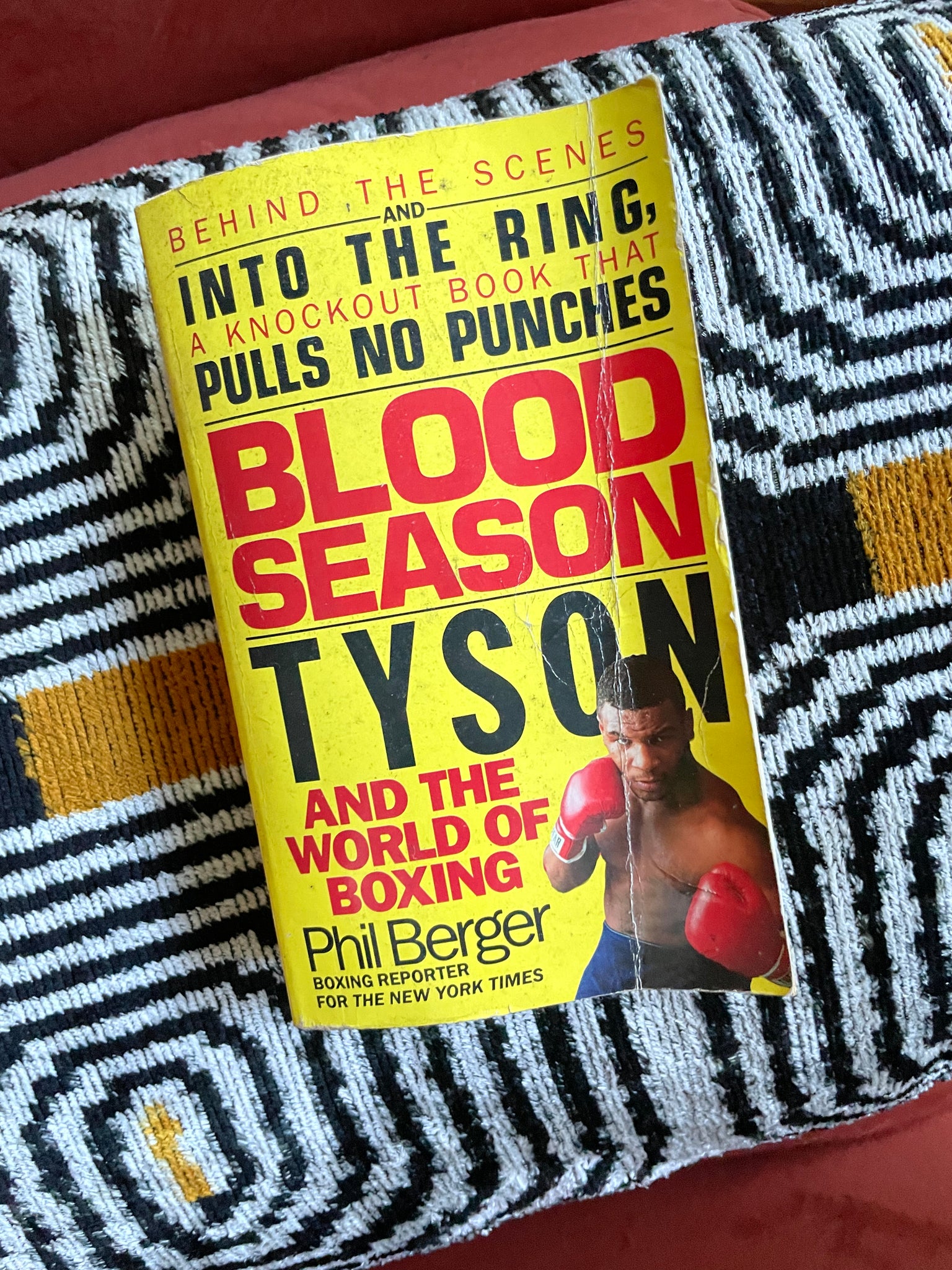 Vintage Softcover “Blood Season: Tyson and The World of Boxing”
