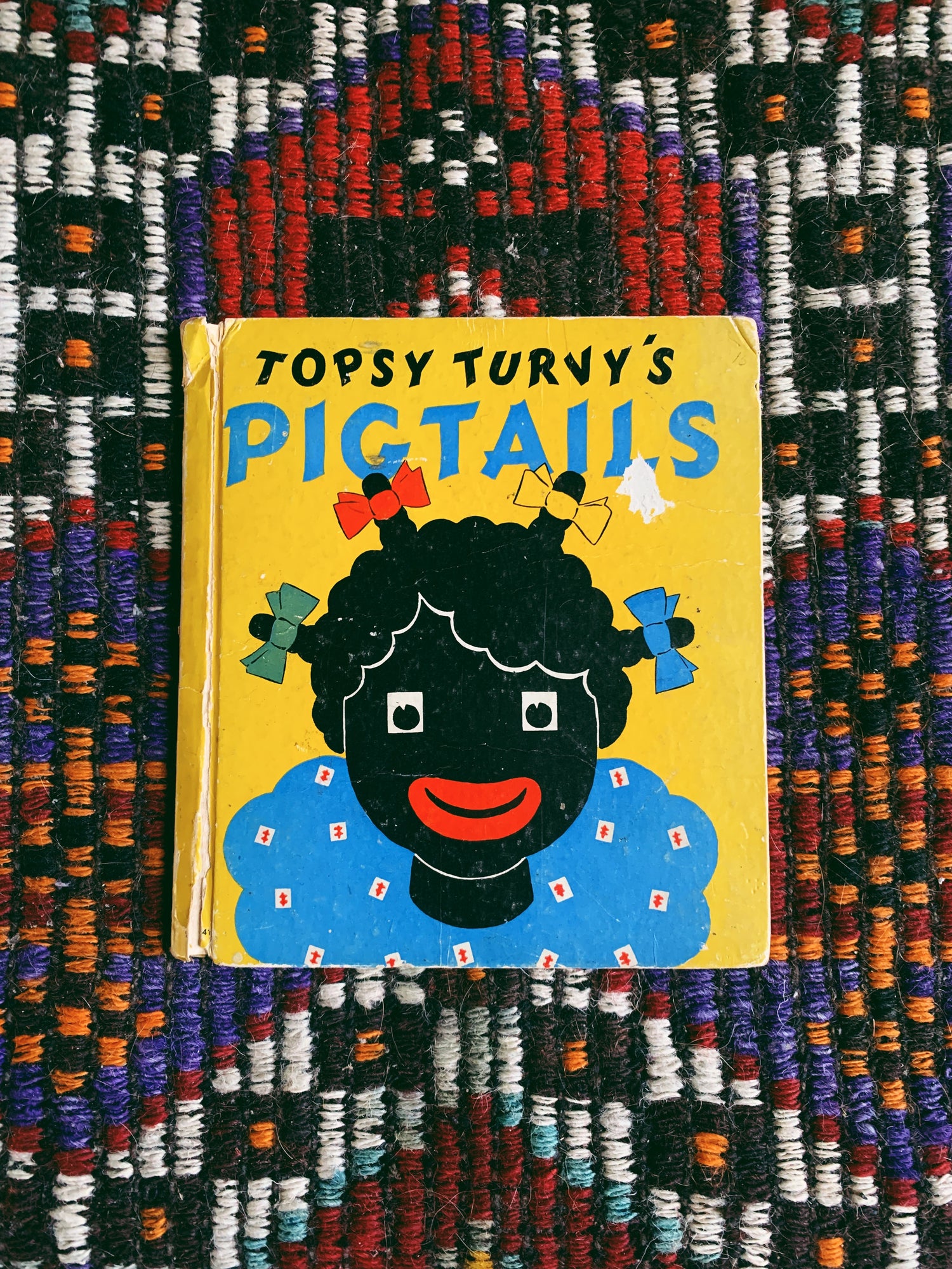 Vintage Hardcover &quot;Topsy Turvy’s Pigtails&quot; by Bernice Anderson (1938)